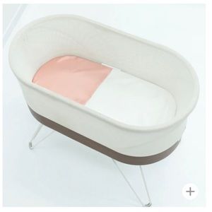 Pink SilkyTots SNOO bassinet sheet